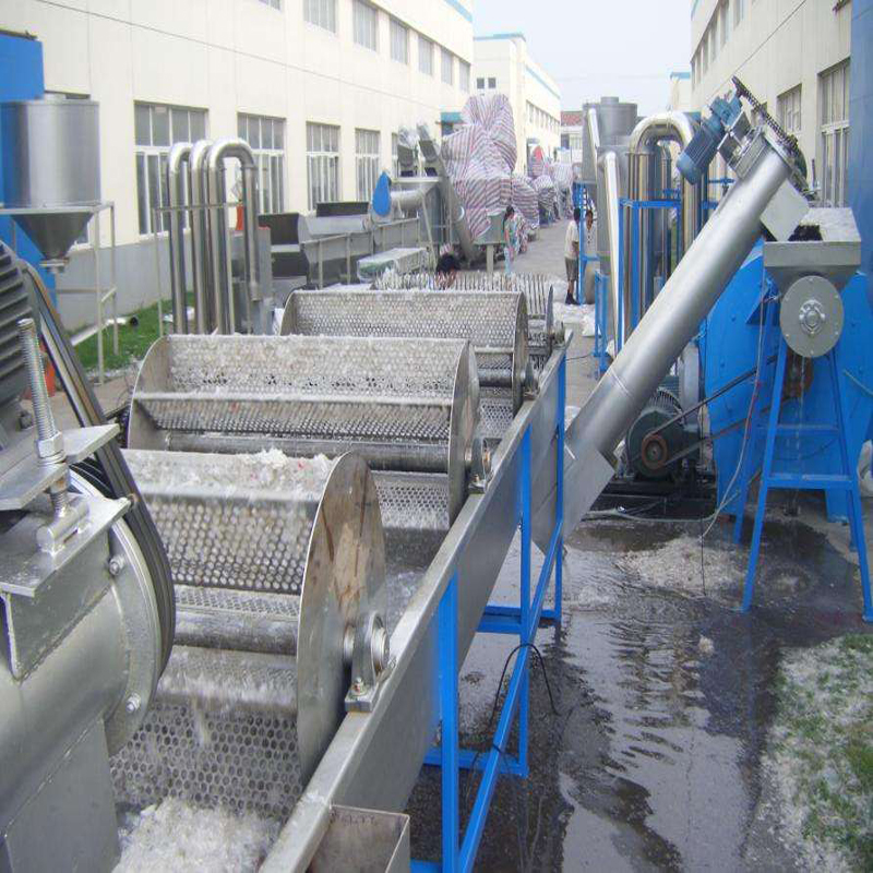河南洛阳塑料清洗污水处理设备案例